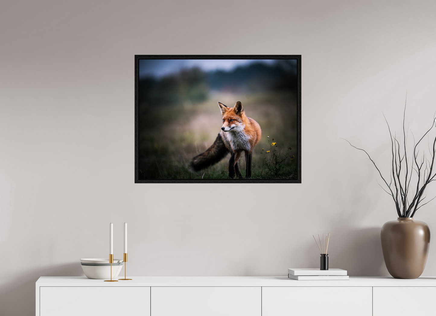 Pure Magic - Red Fox Print