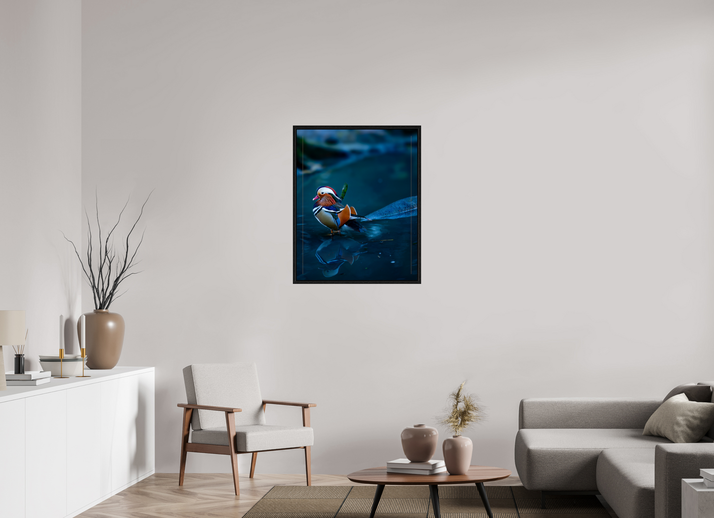 Journey of a Thousand Miles - Mandarin duck print