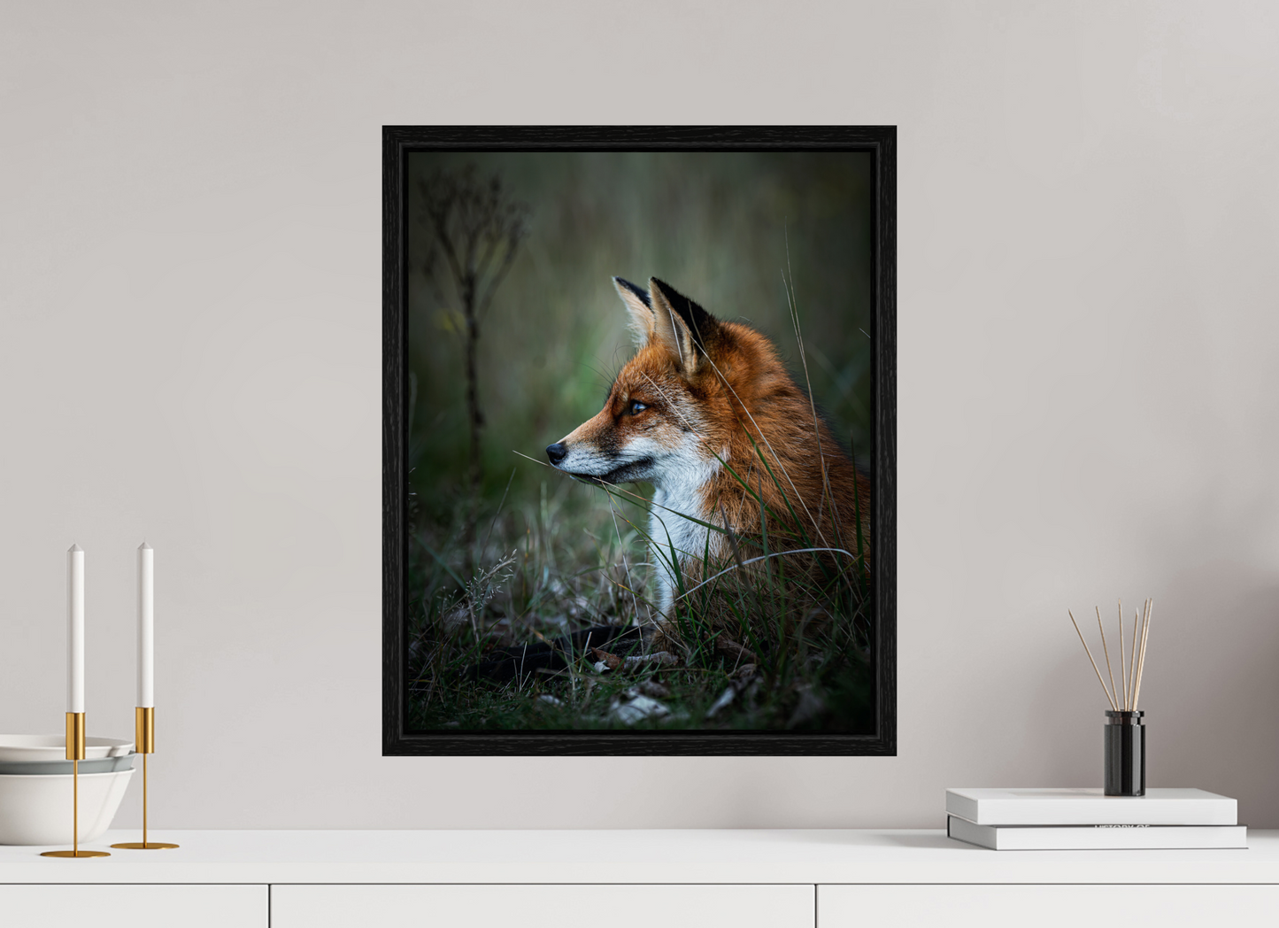 Between Fox and Wolf - Red Fox Print