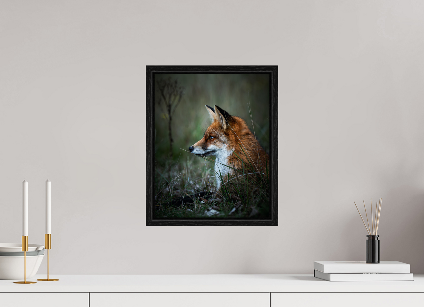 Between Fox and Wolf - Red Fox Print