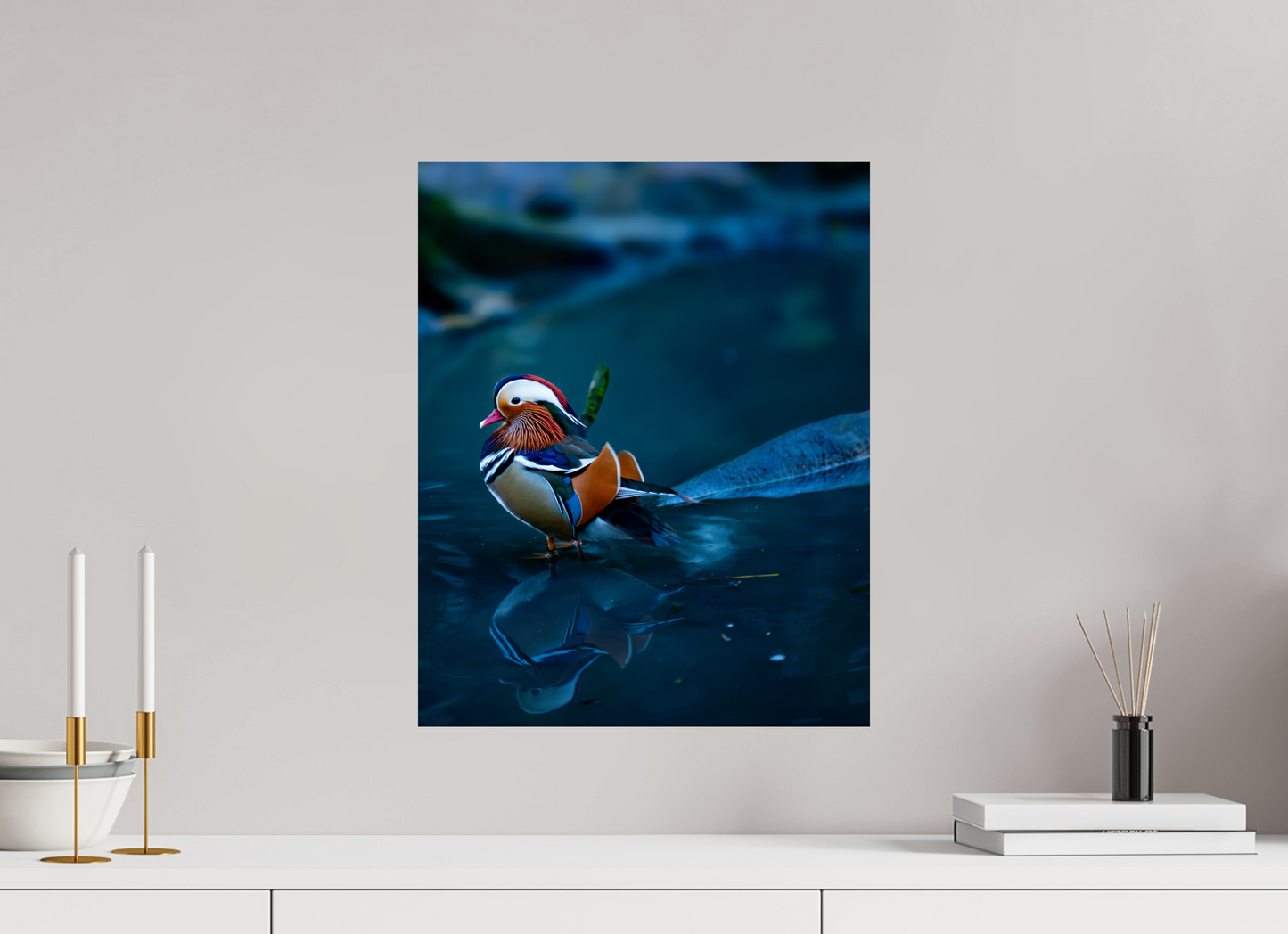 Journey of a Thousand Miles - Mandarin duck print