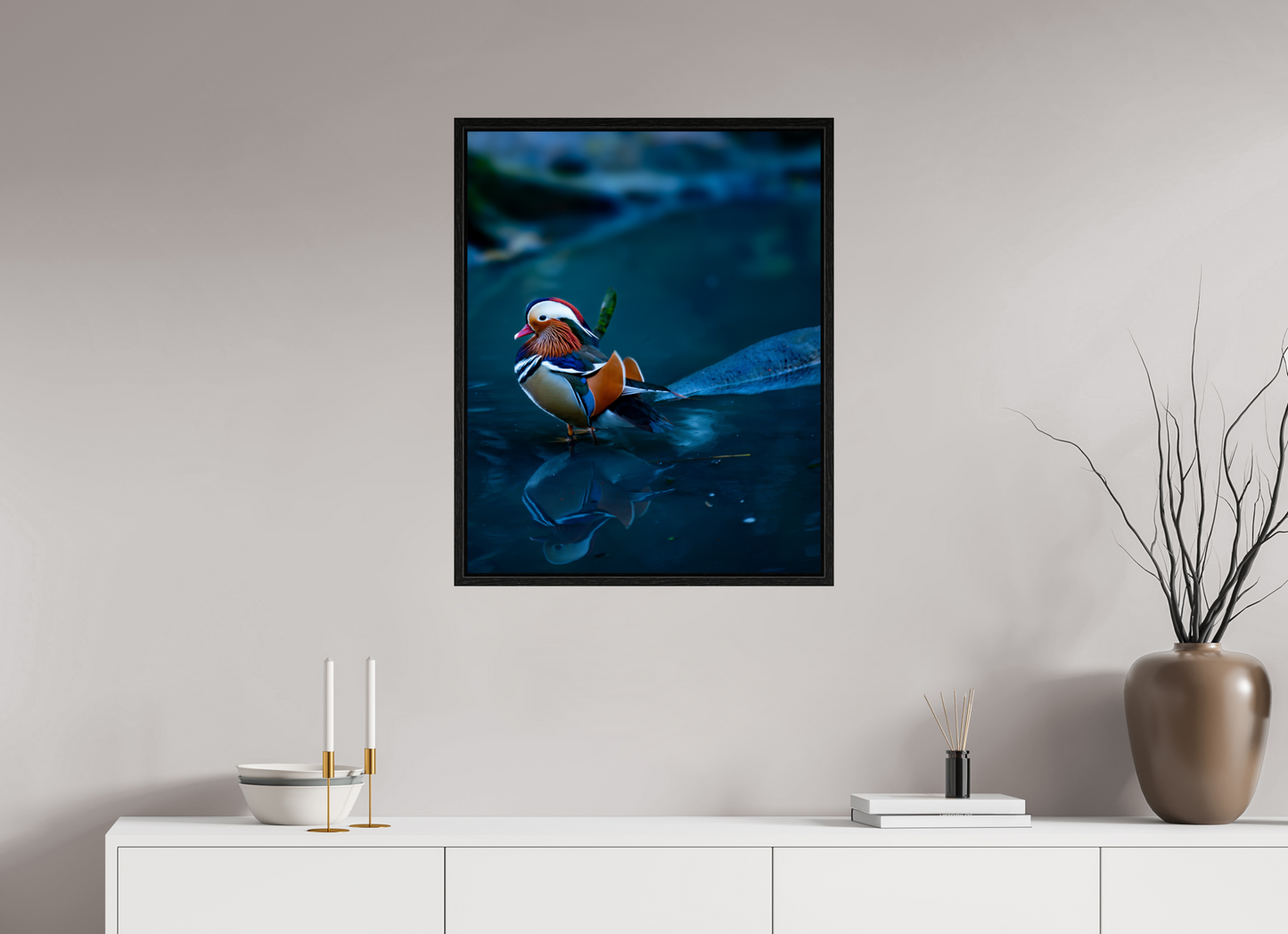 Journey of a Thousand Miles - Mandarin duck print
