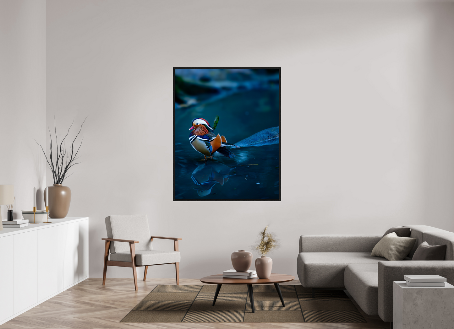 Journey of a Thousand Miles - Mandarin duck print