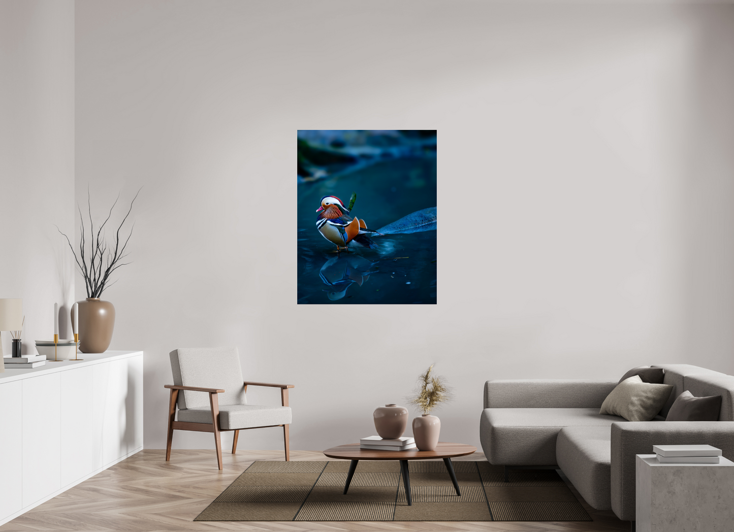 Journey of a Thousand Miles - Mandarin duck print