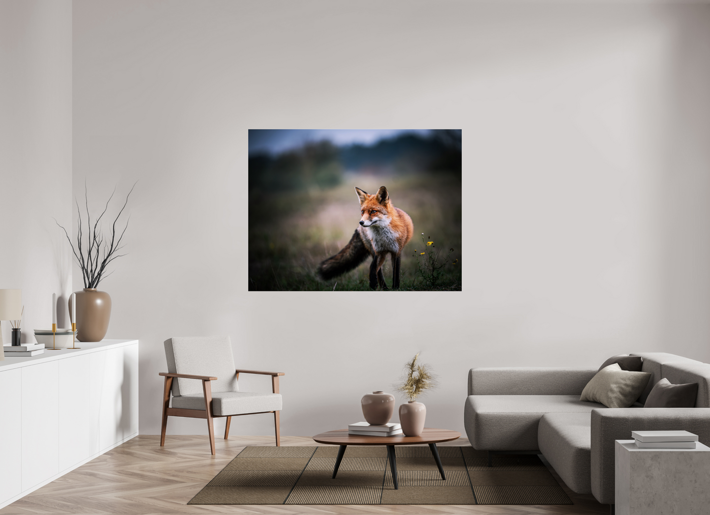 Pure Magic - Red Fox Print