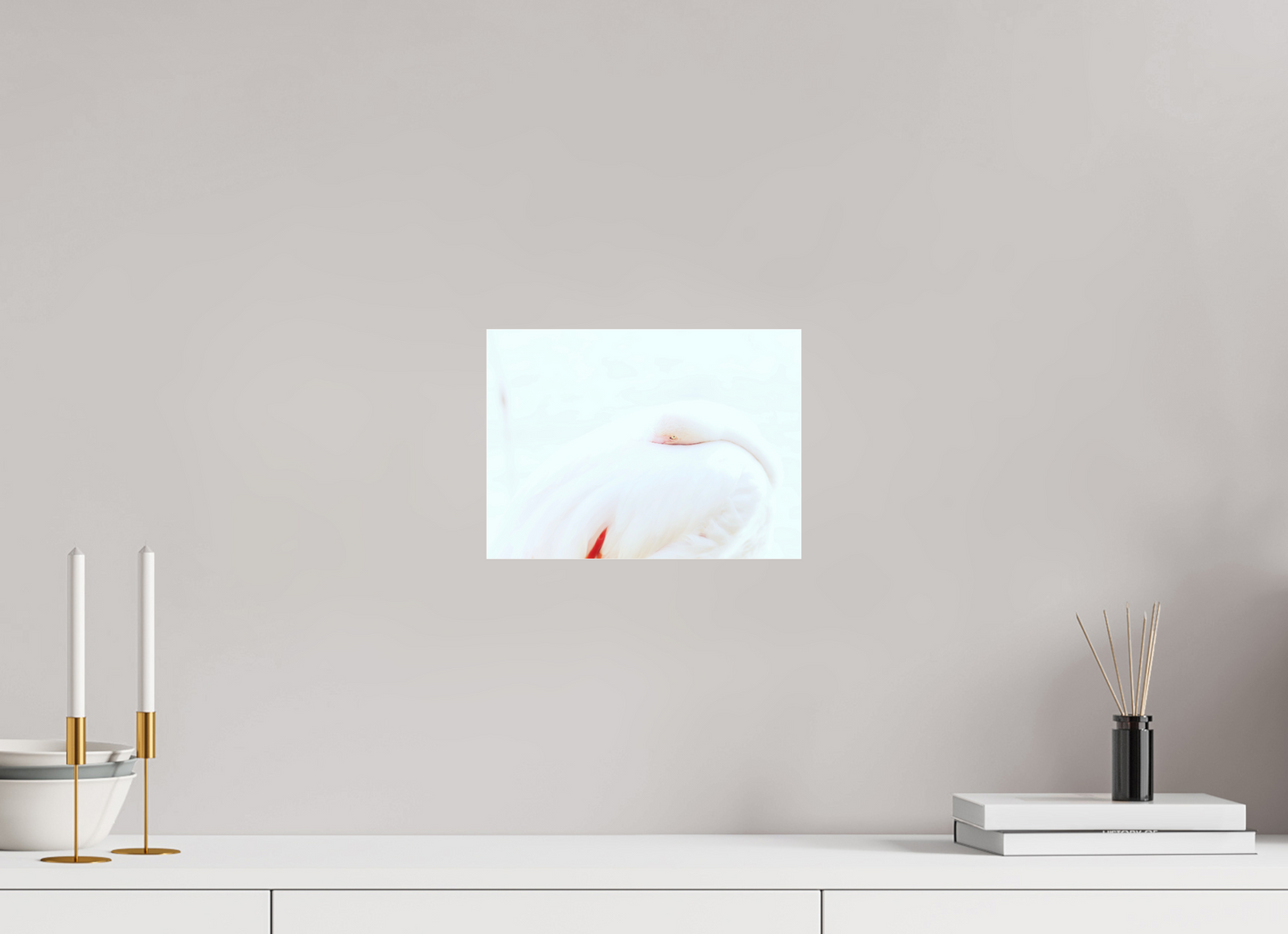 Joy is a vitamin - Flamingo Print