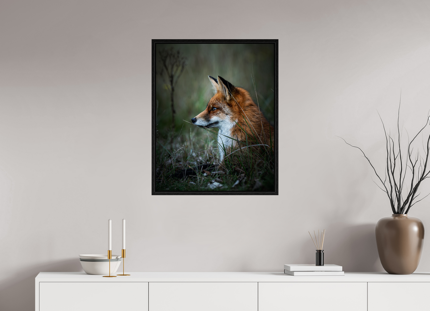 Between Fox and Wolf - Red Fox Print