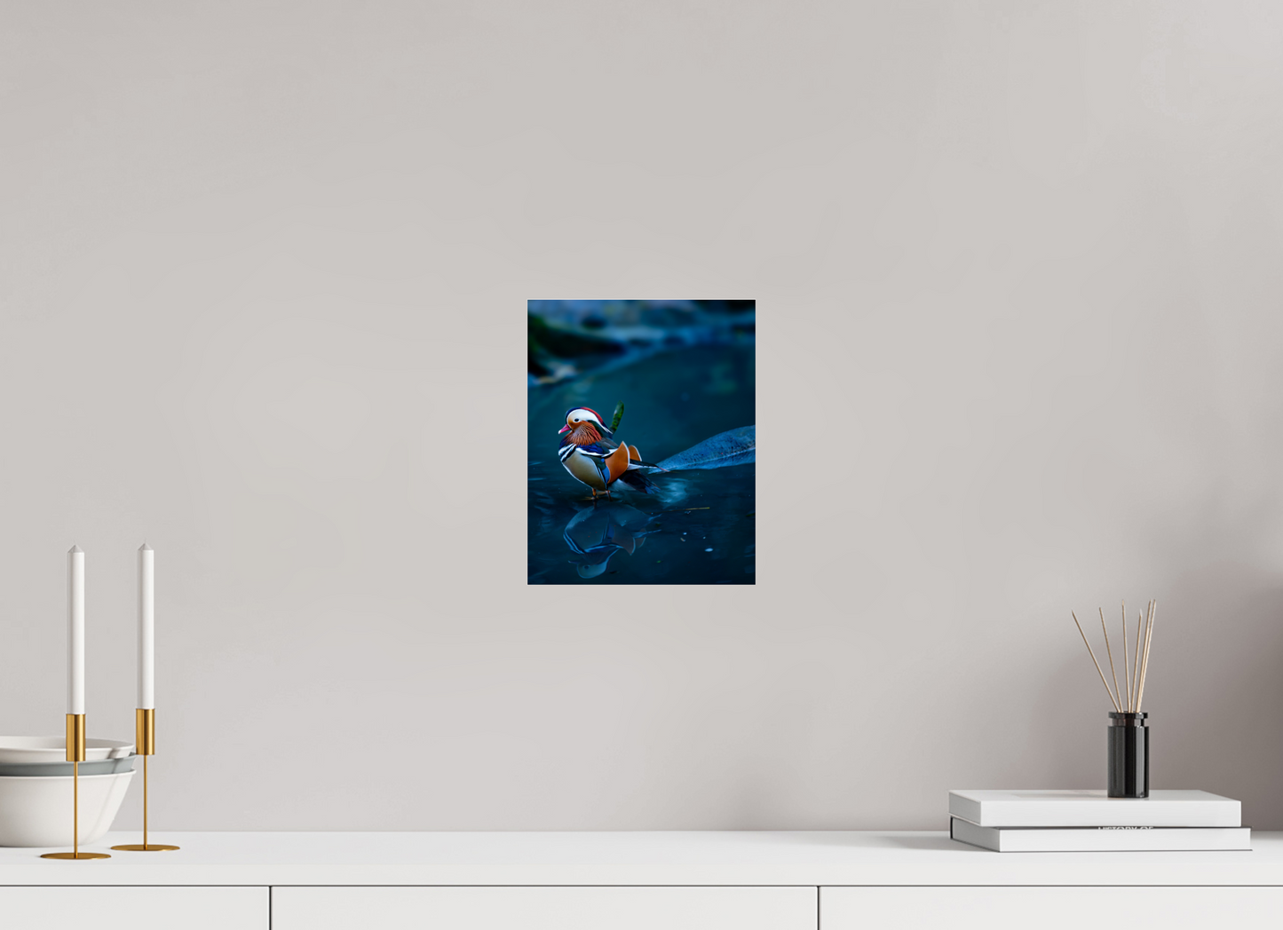 Journey of a Thousand Miles - Mandarin duck print