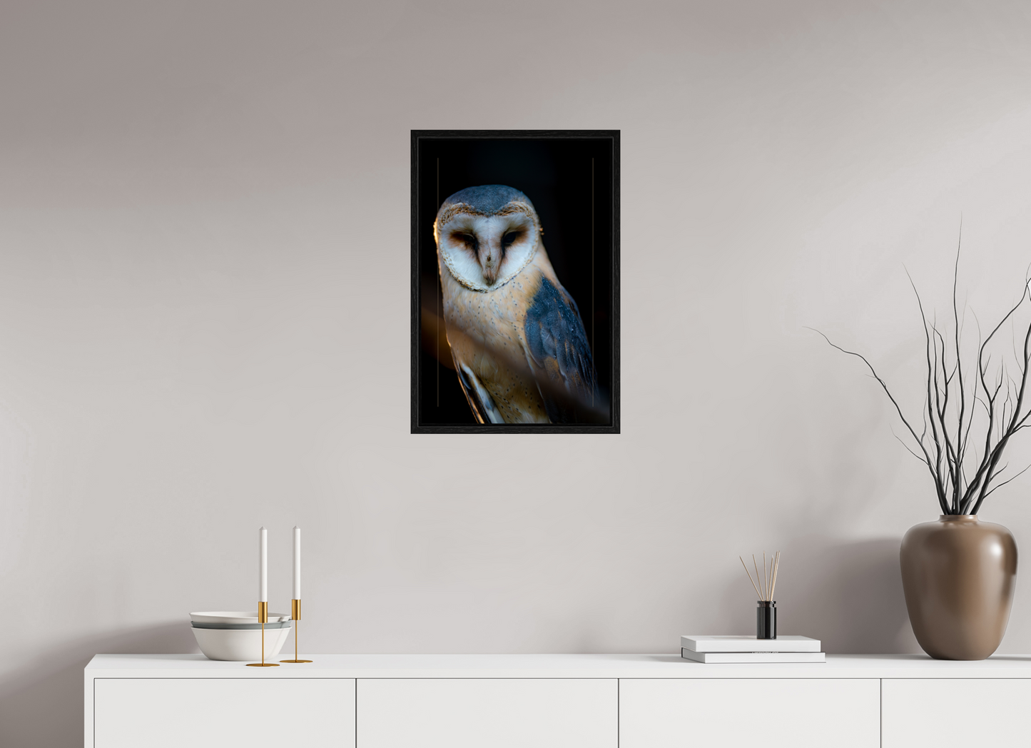 Found in Silence - Barn Owl Print