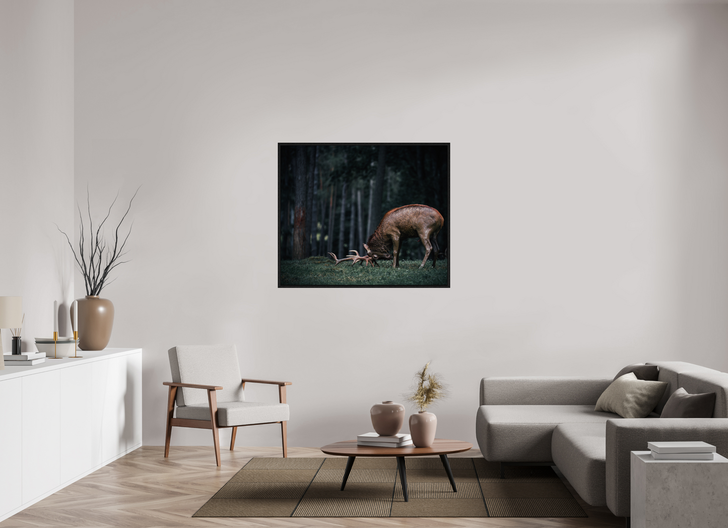 Not all those who wander are lost - Red Deer Print