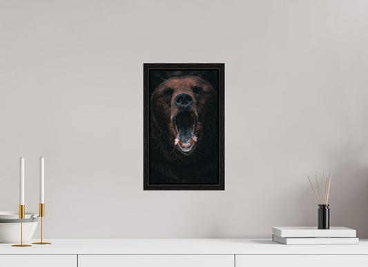 Shout in Silence - Brown bear prints