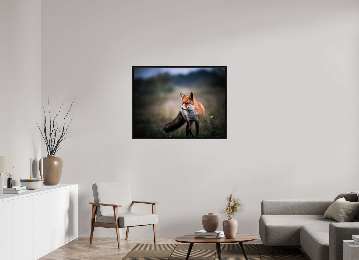 Pure Magic - Red Fox Print
