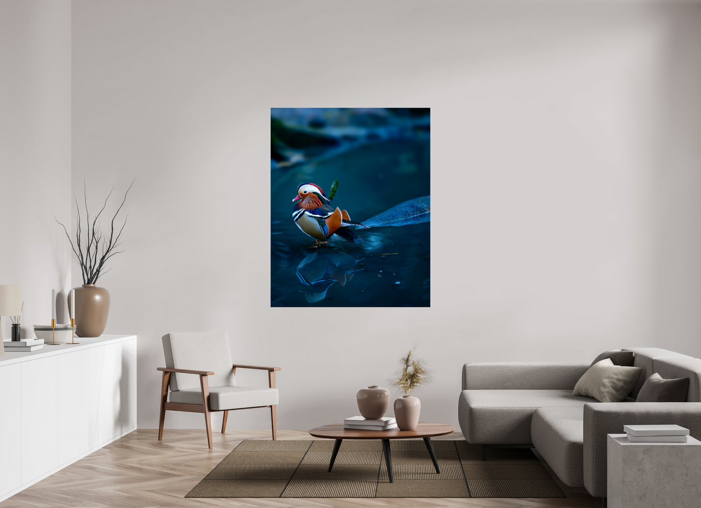 Journey of a Thousand Miles - Mandarin duck print