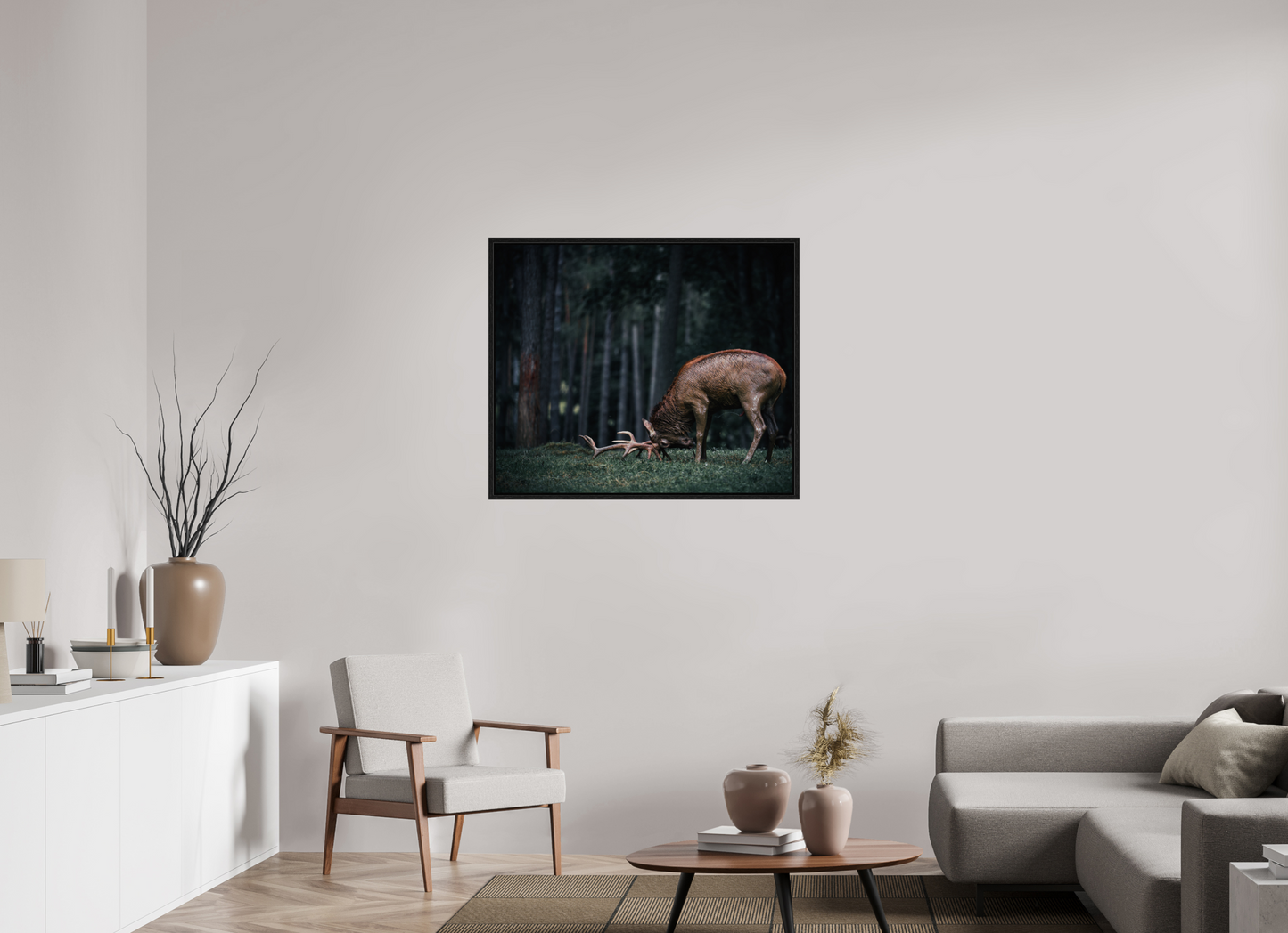 Not all those who wander are lost - Red Deer Print