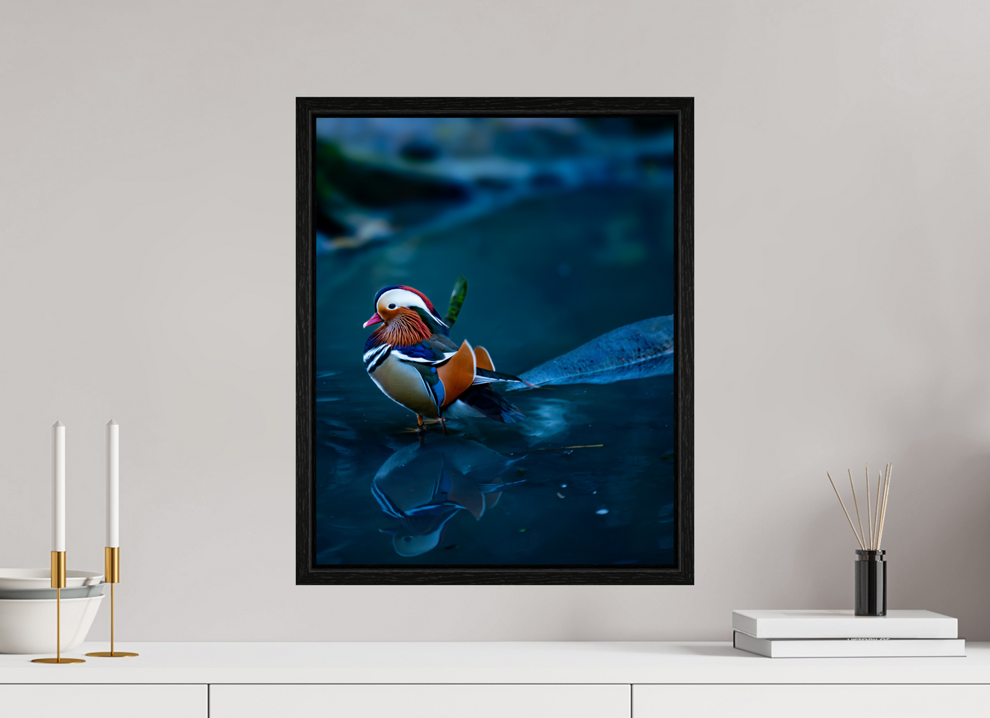 Journey of a Thousand Miles - Mandarin duck print