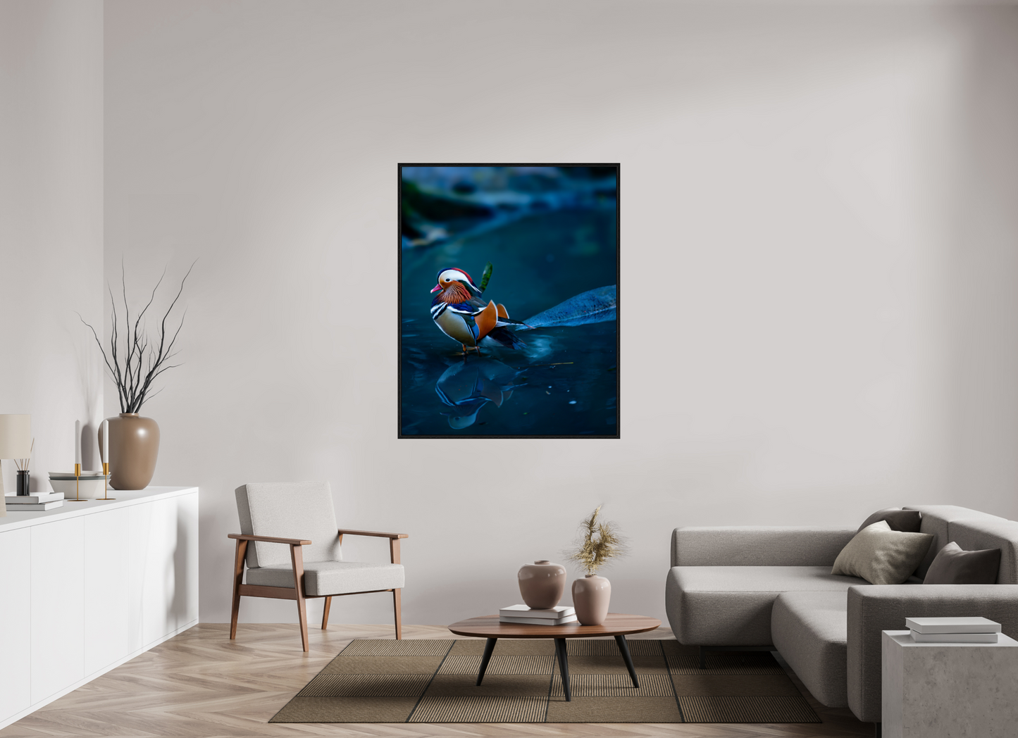 Journey of a Thousand Miles - Mandarin duck print