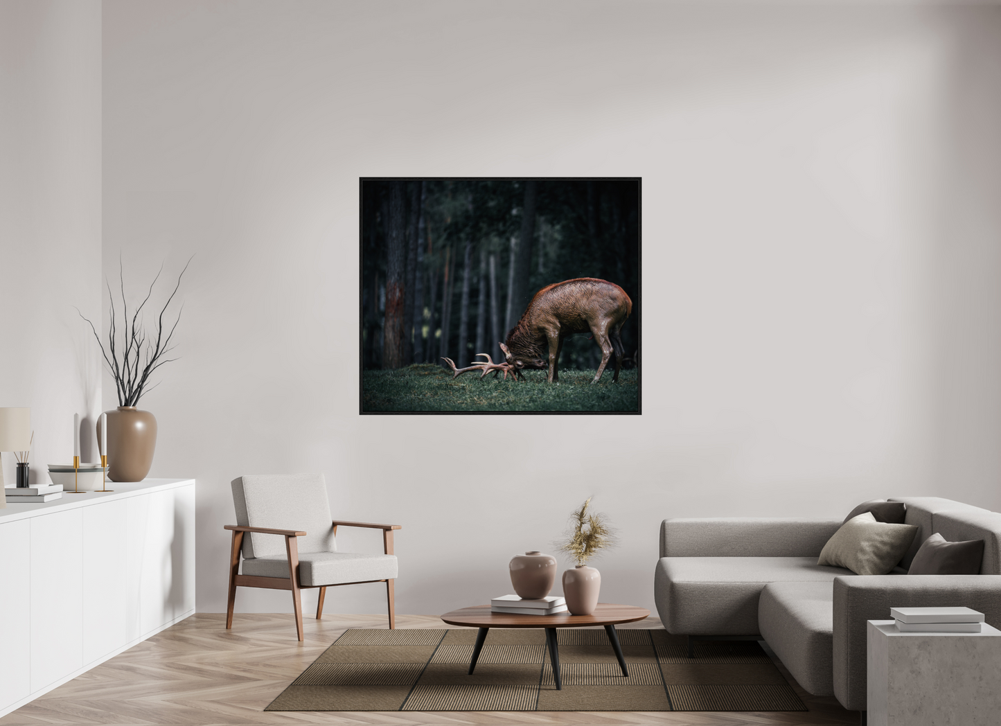 Not all those who wander are lost - Red Deer Print