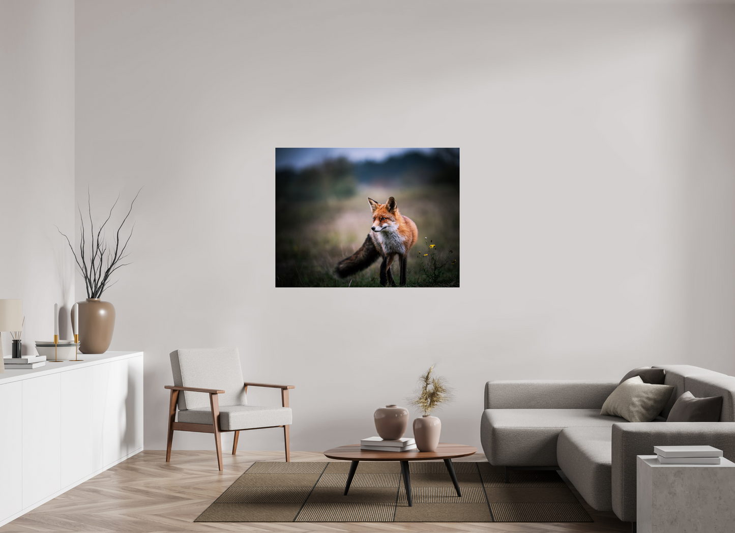 Pure Magic - Red Fox Print