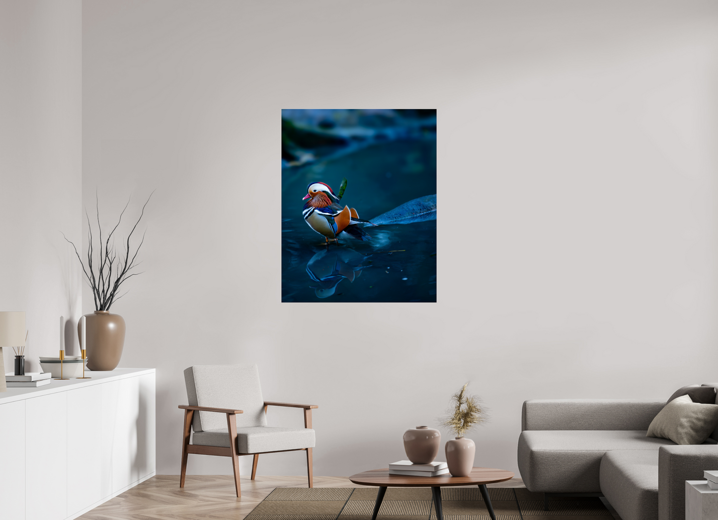 Journey of a Thousand Miles - Mandarin duck print
