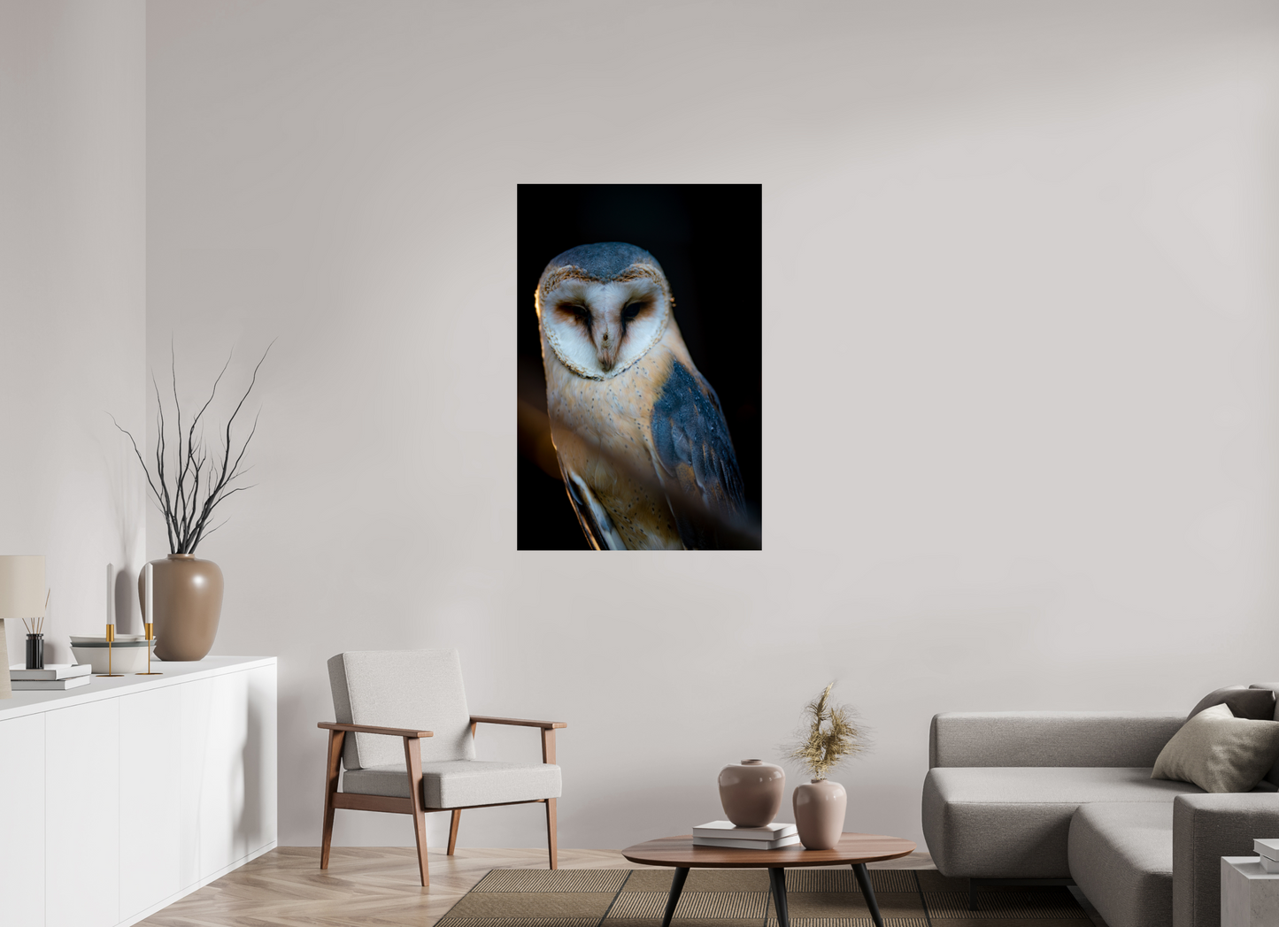 Found in Silence - Barn Owl Print