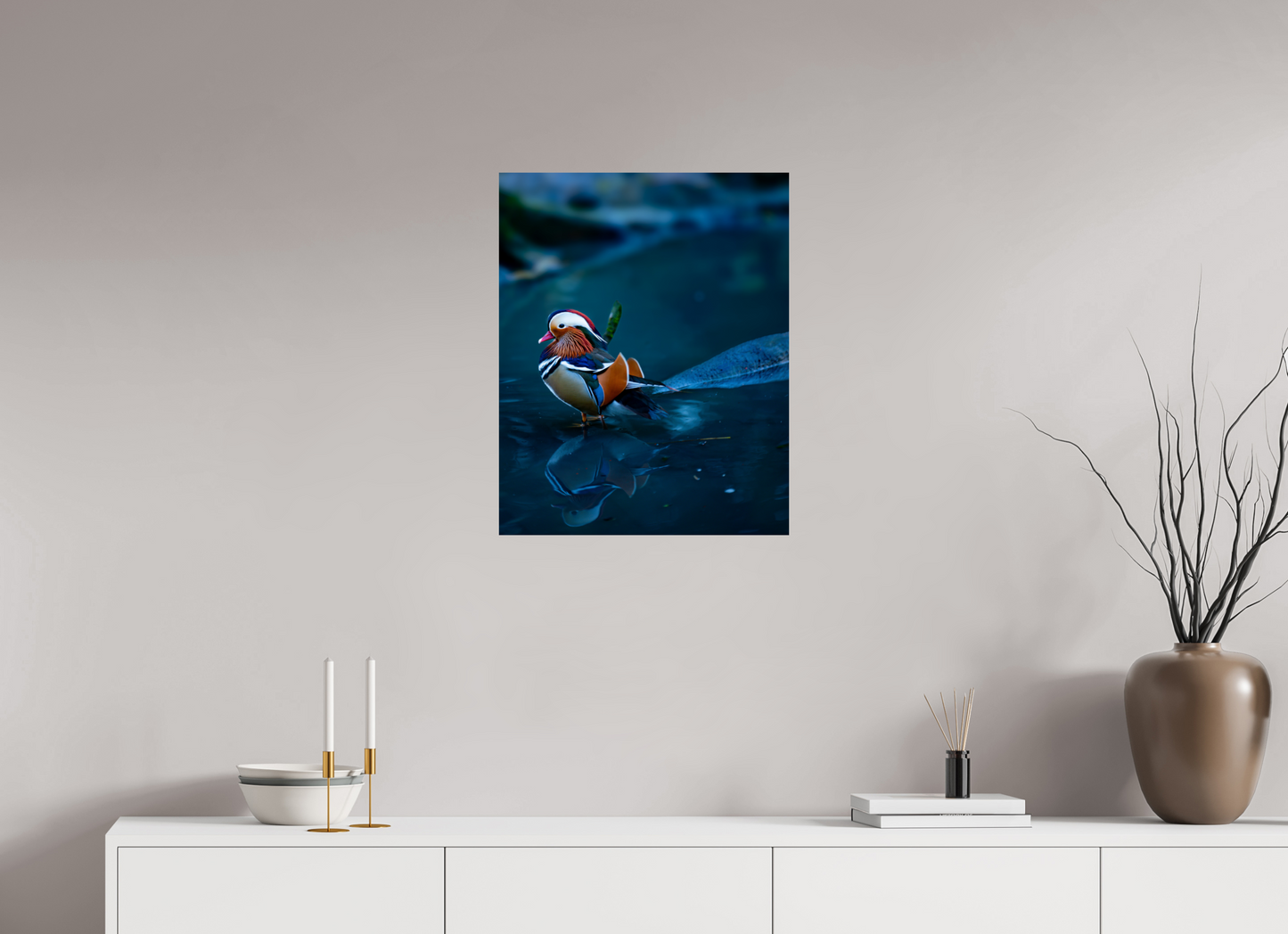 Journey of a Thousand Miles - Mandarin duck print
