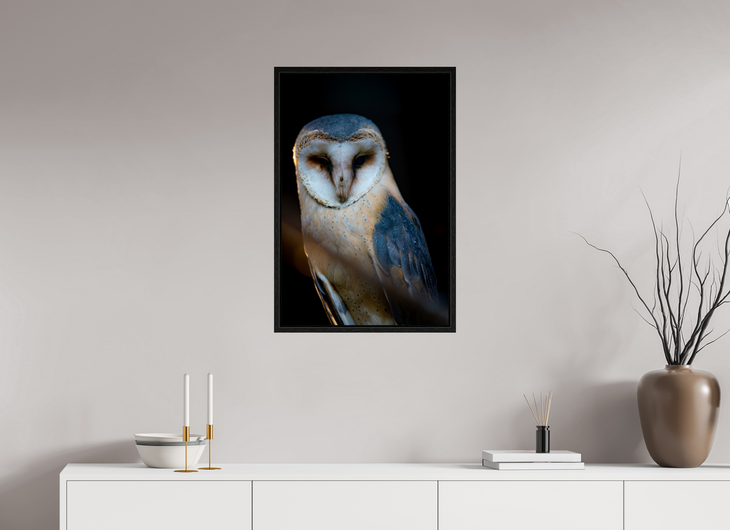 Found in Silence - Barn Owl Print