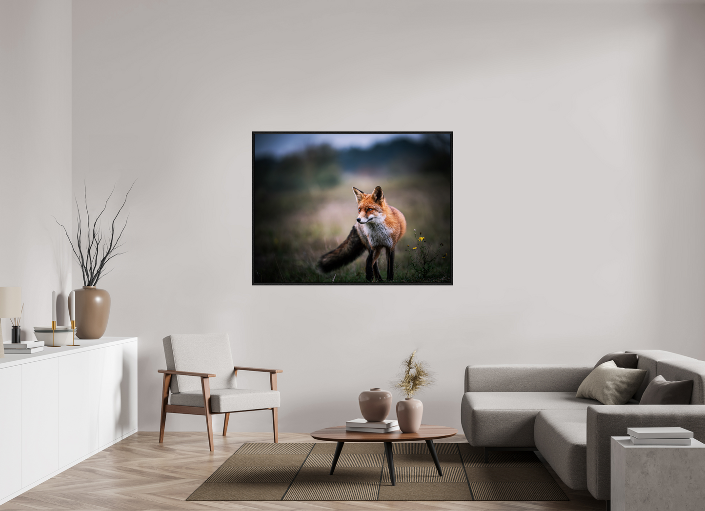 Pure Magic - Red Fox Print