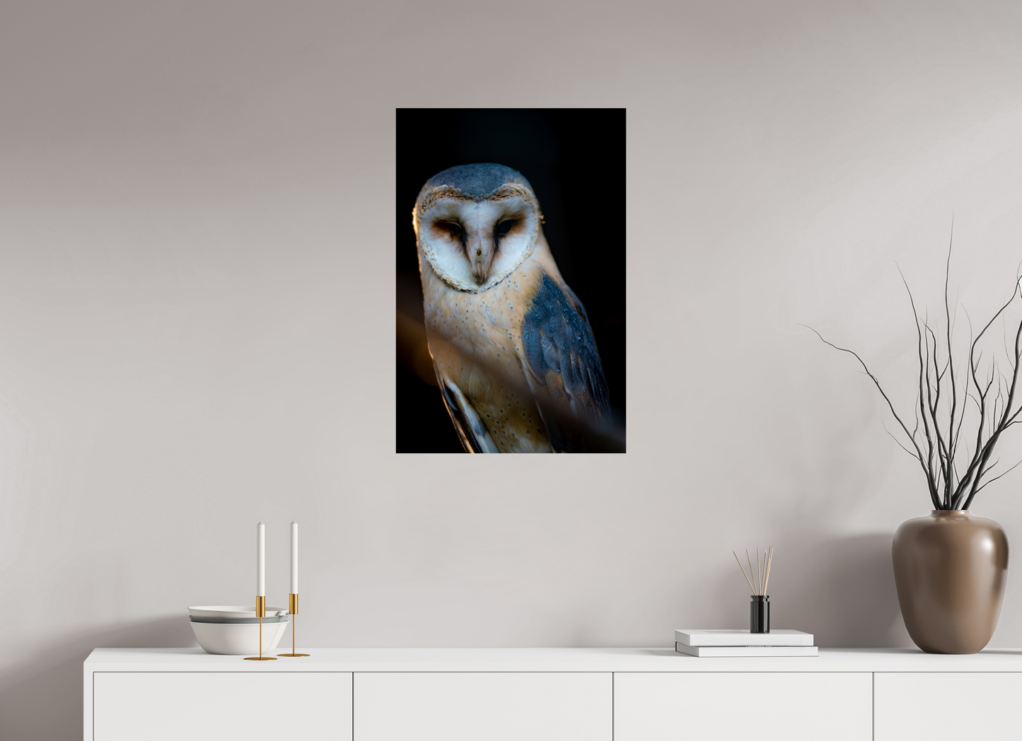 Found in Silence - Barn Owl Print