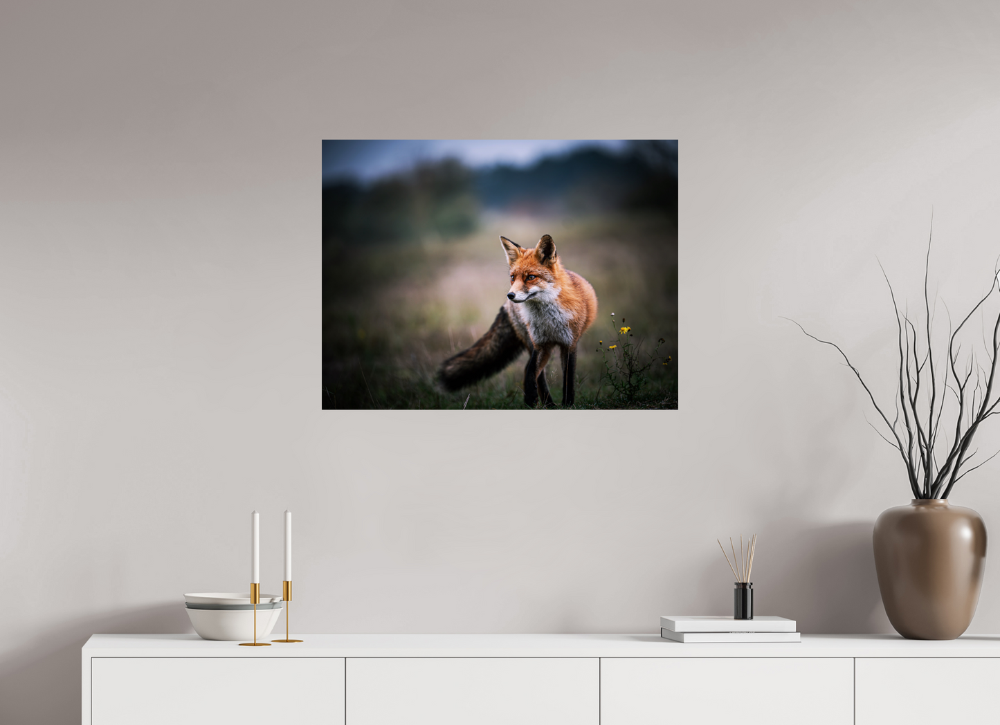 Pure Magic - Red Fox Print