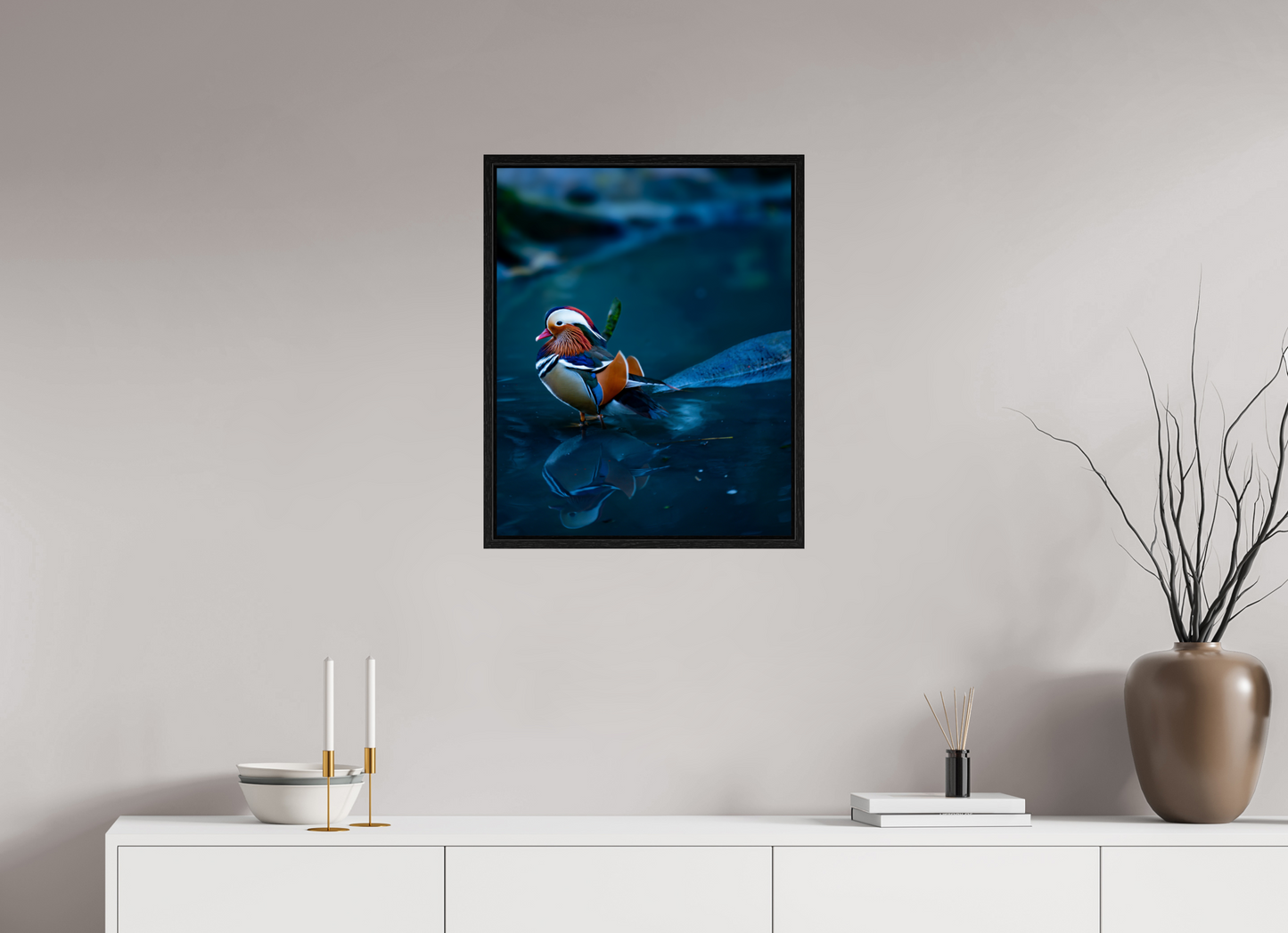 Journey of a Thousand Miles - Mandarin duck print