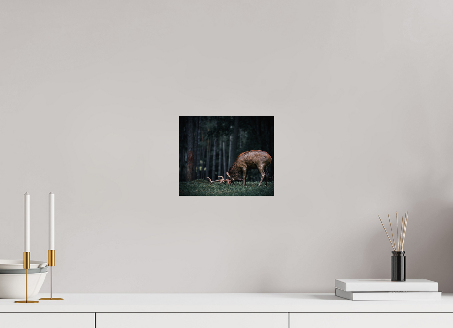 Not all those who wander are lost - Red Deer Print