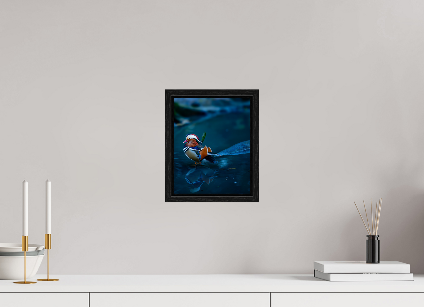 Journey of a Thousand Miles - Mandarin duck print
