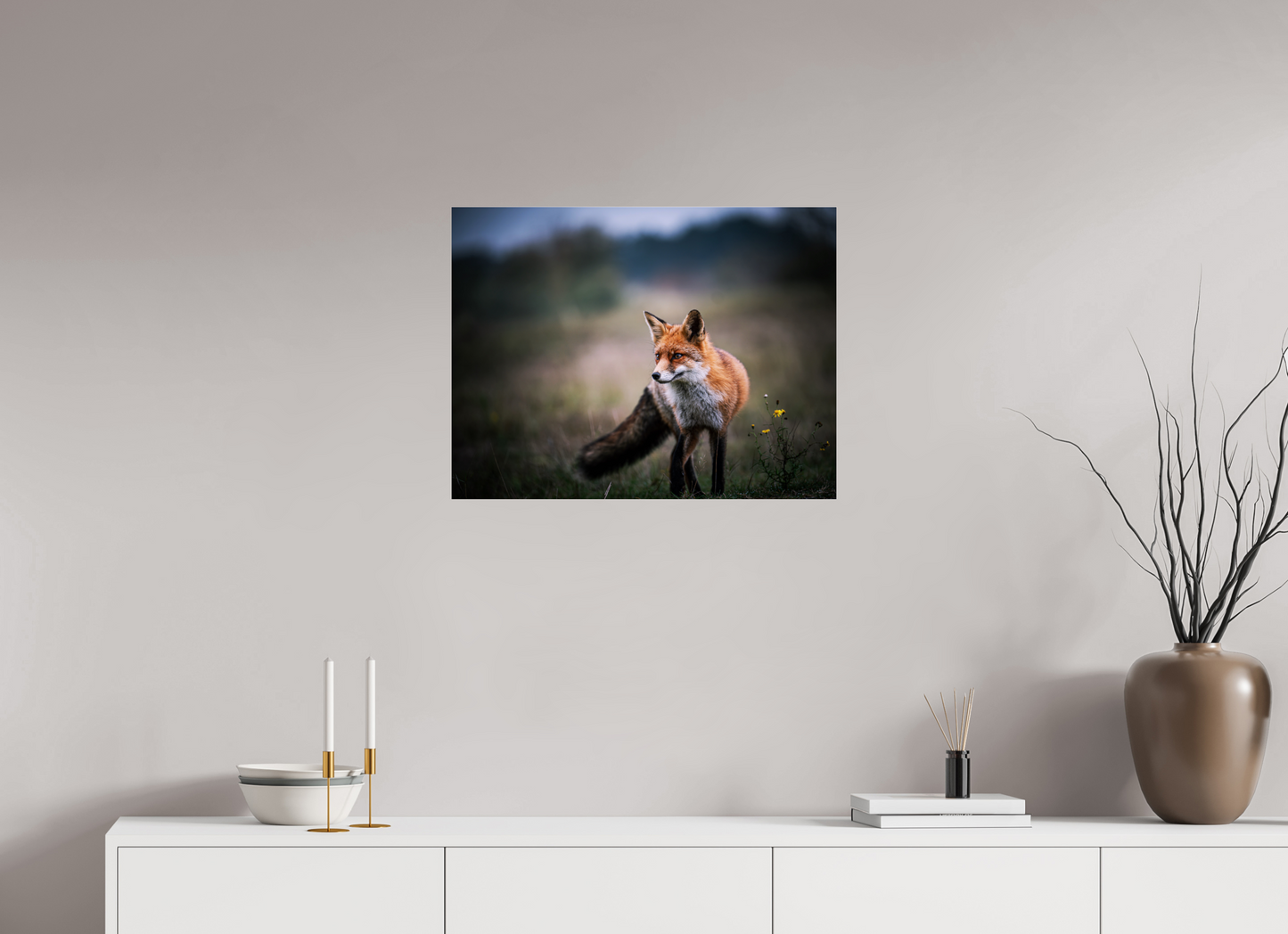 Pure Magic - Red Fox Print
